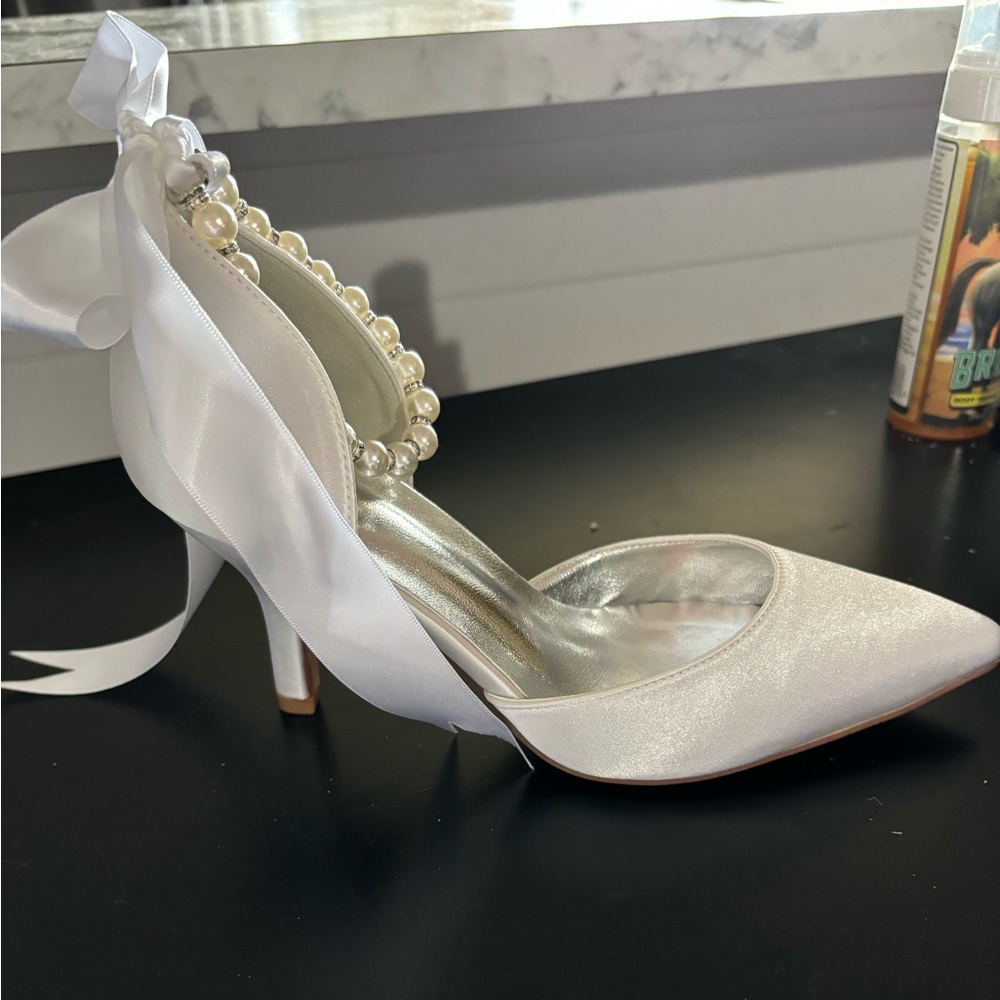 White heels